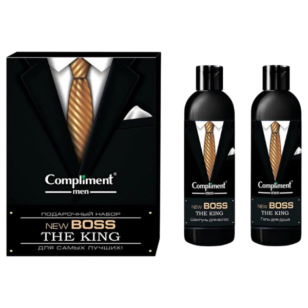 ПН №1772-2 Compl NEW BOSS The king Gentleman (ш-нь 250+гель д/душа 250) фото 1