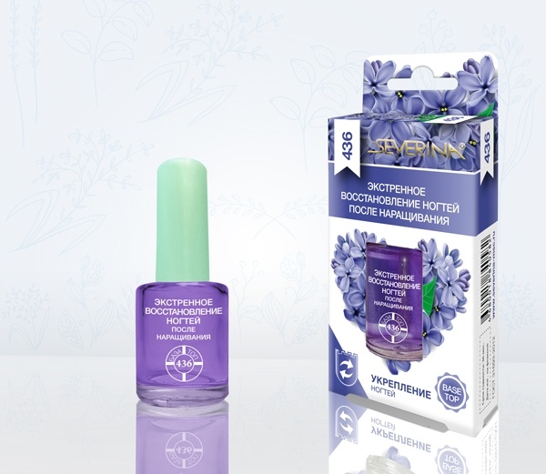 S-A №436 Экстр.восст.ногт.после наращ. фото 1