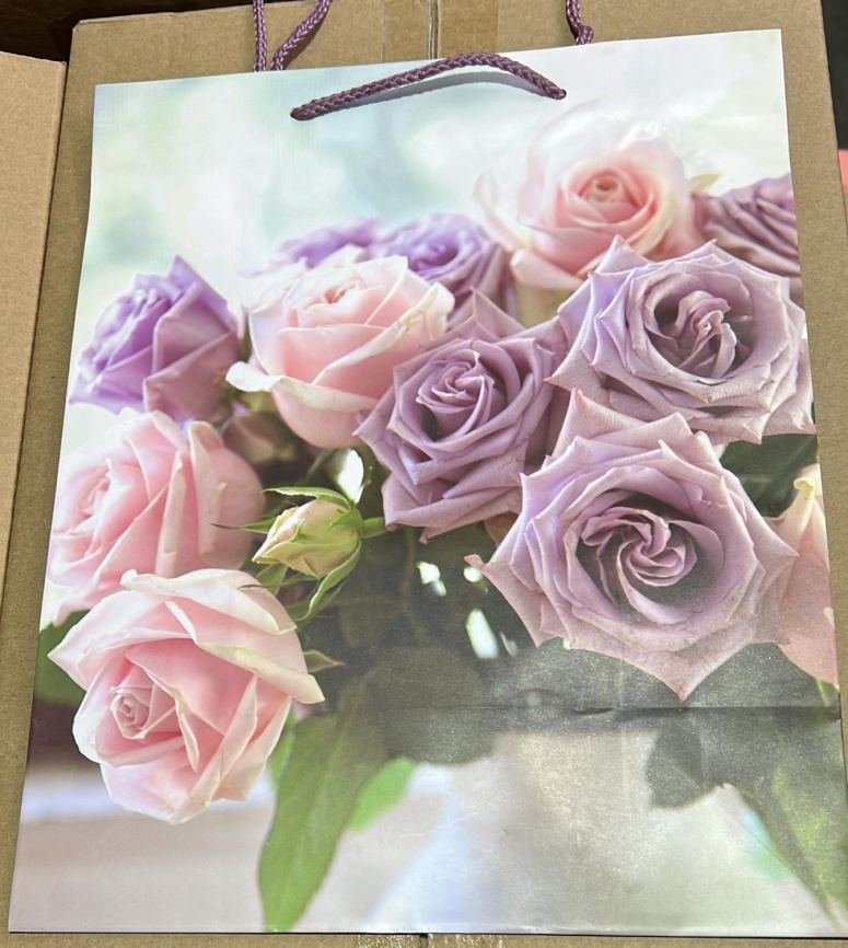 Сумка ламин.26х33 ЦВЕТЫ (10) фото 1