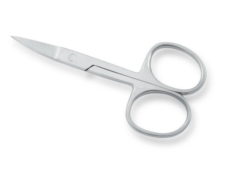 ELLIS/017 P RN Ножницы маникюр.изогнут фото 1