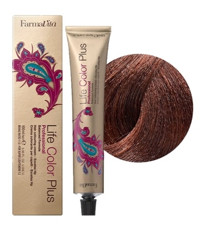 FARMAVITA LC+ Ст.кр-кр 100мл 5.4 Св.коричн.медный фото 1