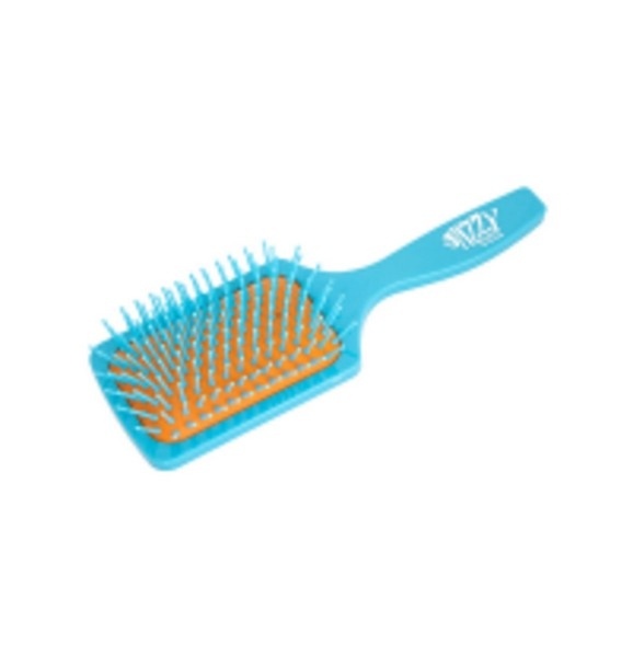 HAR 10626-0609 Щетка массаж.средняя прямоуг.голуб./оранж. фото 1