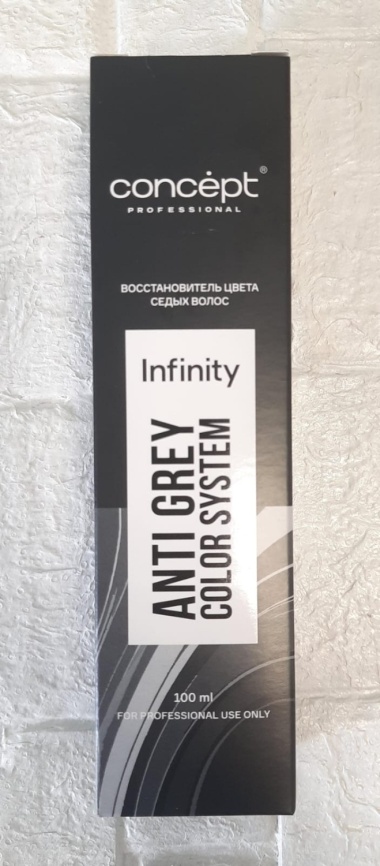  CONCEPT INFINITYl Восстан-ль цвета сед.вол.100мл Пепельно-русый фото 1