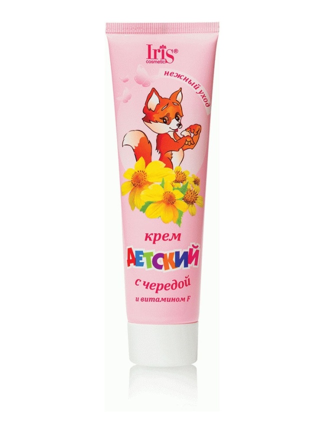 IRIS 3+ Крем детский Череда и витамин F 100г фото 1