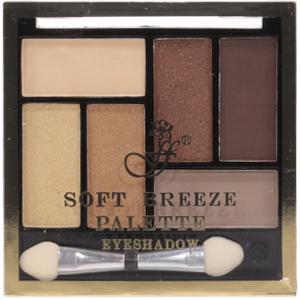 Ffleur  Тени д\век ЕР-06 6цв.№2  песок+белый+золото+беж+каштан+т.коричн.АКЦИЯ+ фото 1