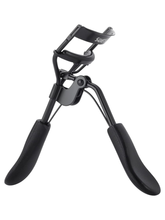 SS ВА 100 Щипцы д/ресниц черные антискольз.ручки фото 1