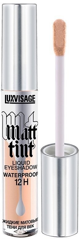 LUX visage Жид.тени д/век Мат. тон 101 Крем.беж фото 1