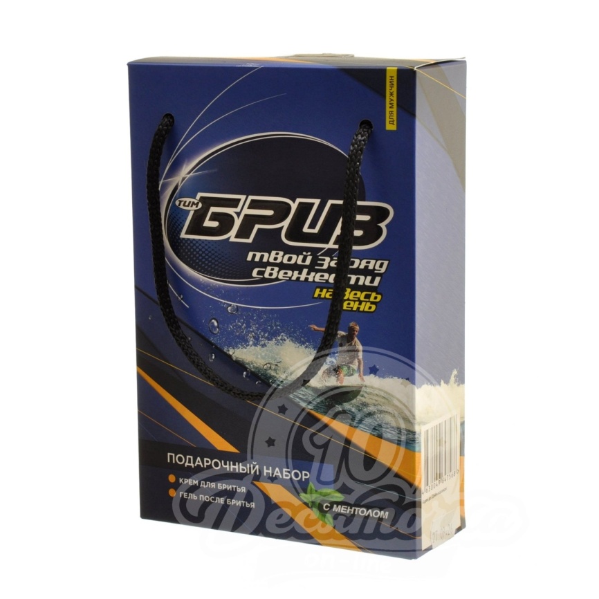 ПН №1265 БРИЗ Свежесть (кр д/бр+гель п/бр)  фото 1