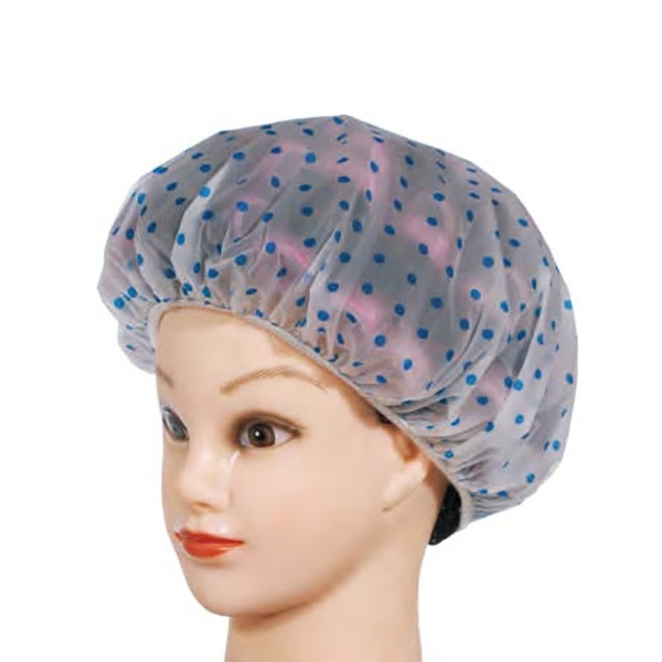 HAR 10526 Шапочка д/душа в горошек фото 1