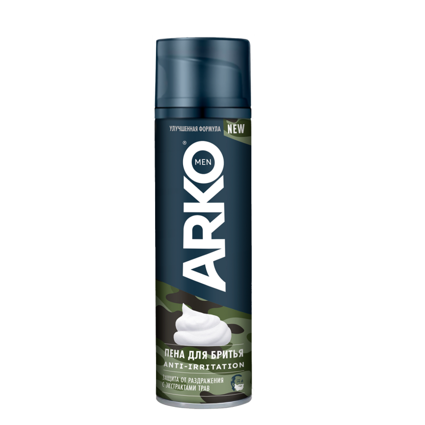 АРКО Пена д/бр.200мл Anti-Irritation фото 1
