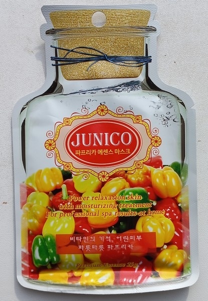 MIJIN Маска-ткань д/л 25г Экстракт Паприки Смягч. фото 1