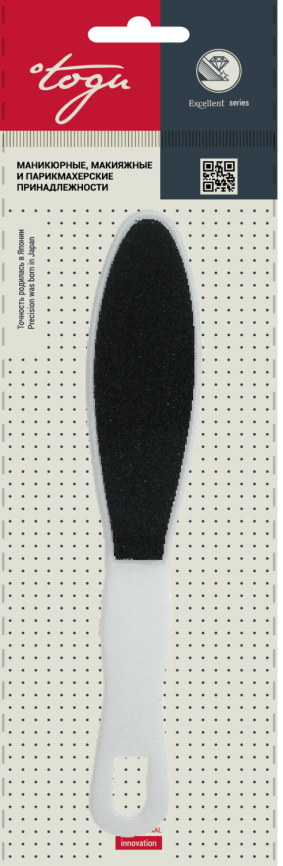 TOGU 3008 Терка педик.плоская 2-х сторон. фото 1